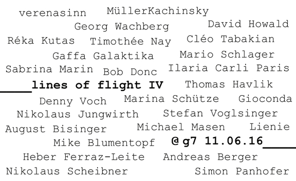 Lines of flight IV